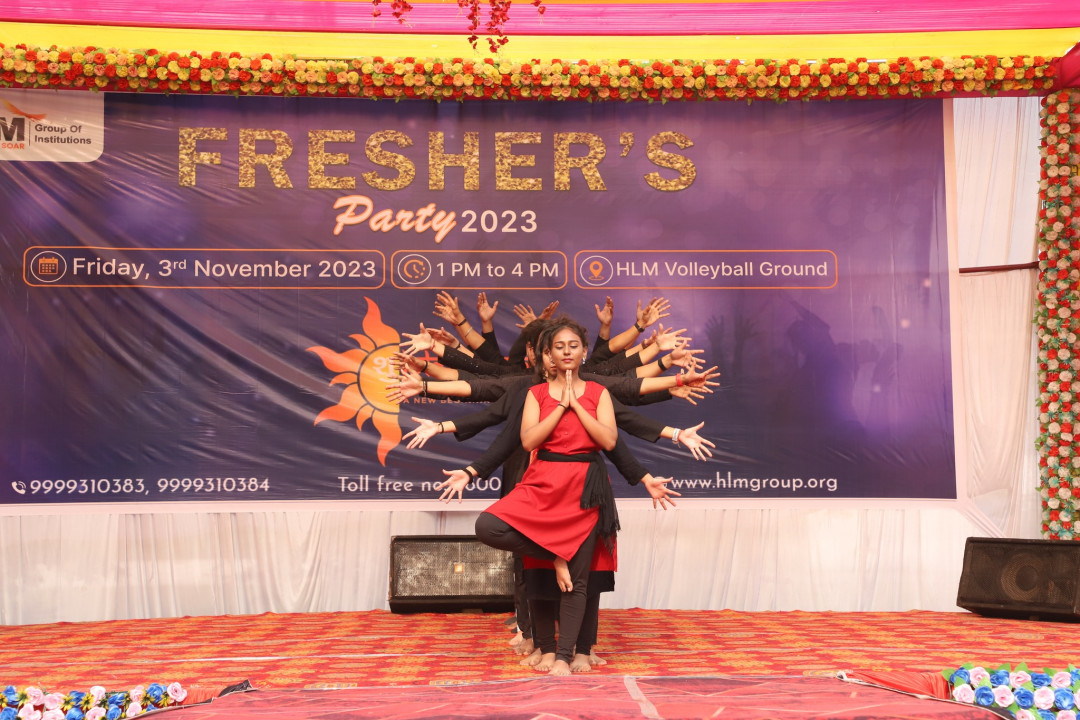 Glimpses from our Sparkling Freshers Party