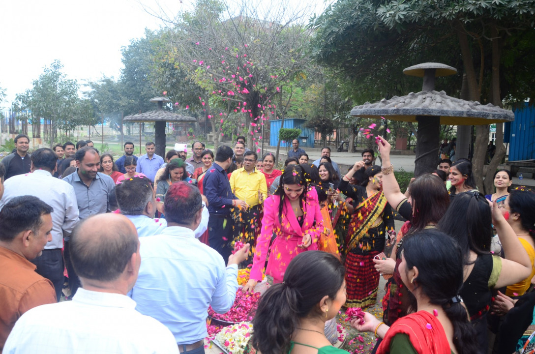 Holi Celebration at HLM Group of Institutions
