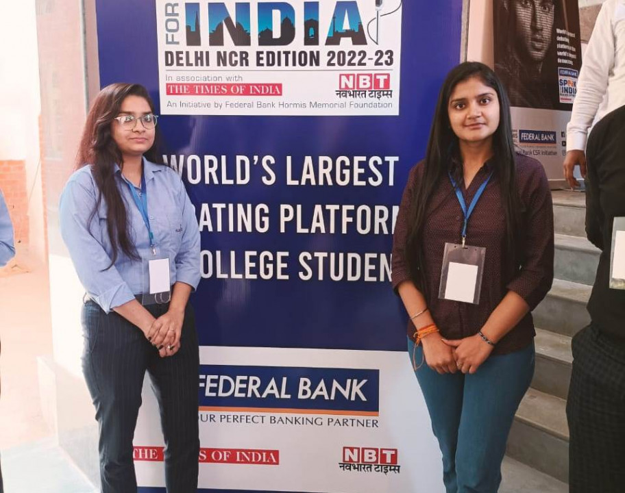 HLM’s Students participated in World's largest debate ‘’Speak for India"