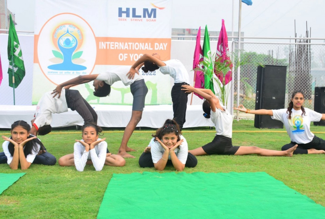 Yoga Day Celebration at HLM premises
