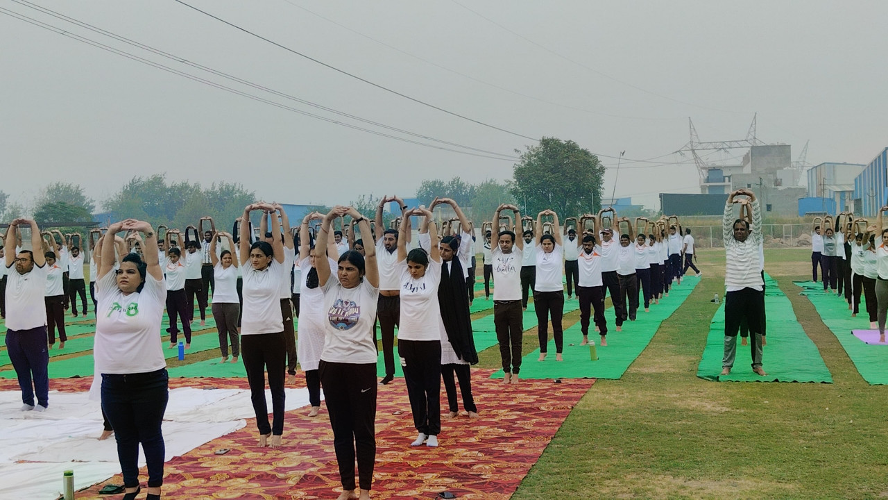 Celebrating the spirit of Unity and Wellness on International Day of Yoga!
