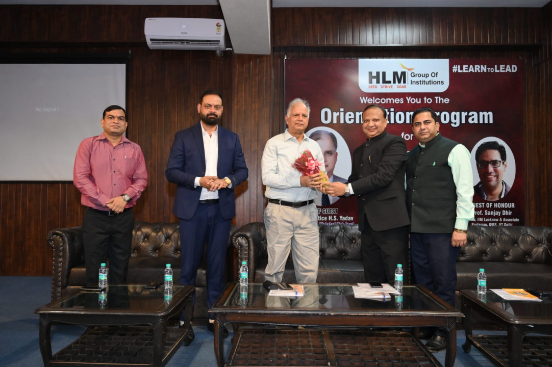 We proudly hosted  Orientation Program, graced by the presence of Hon'ble Justice H.S. Yadav, Former Justice of Allahabad High Court.