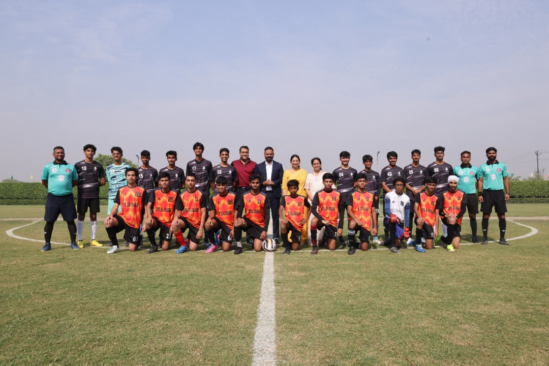 DPS has collaborated with HLM for their Inter-School Football Tournament