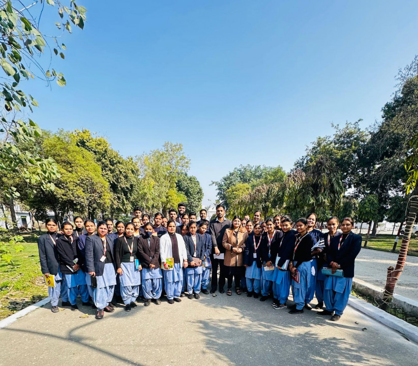 An industrial visit was organized to Parag Dairy 