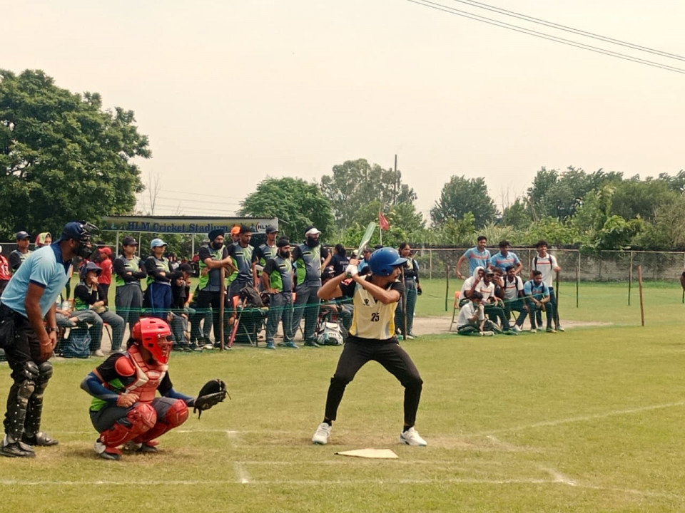 The District Magistrate graced HLM College as the Chief Guest to felicitate the winning players